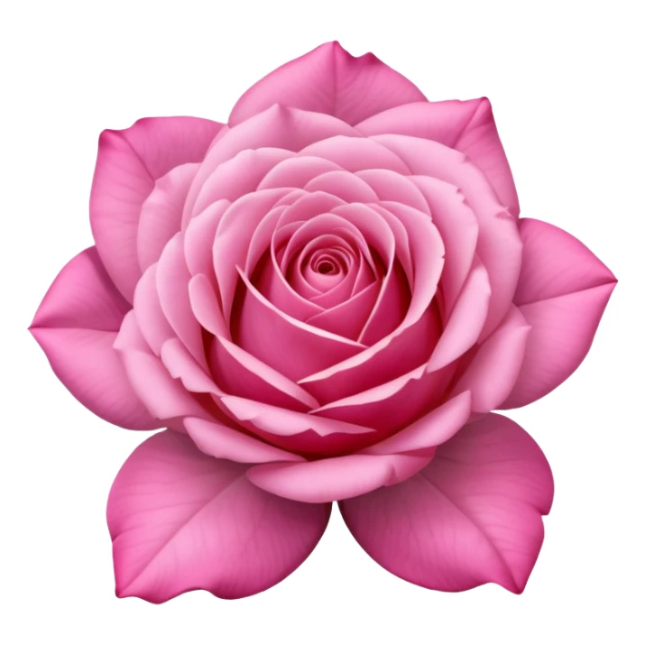 Polaroid photo of a pink rose  sticker