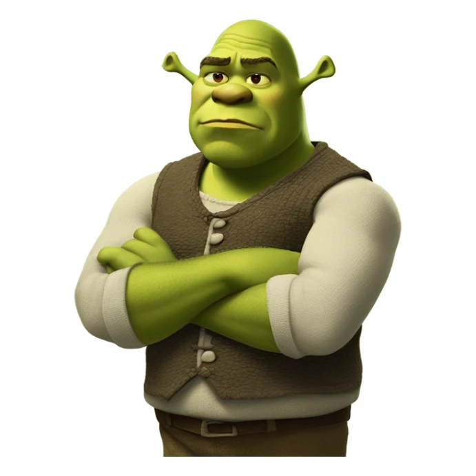 Shrek get out of my swamp sticker