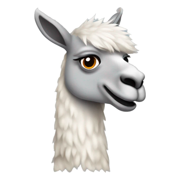 Llama de fuego color gris sticker