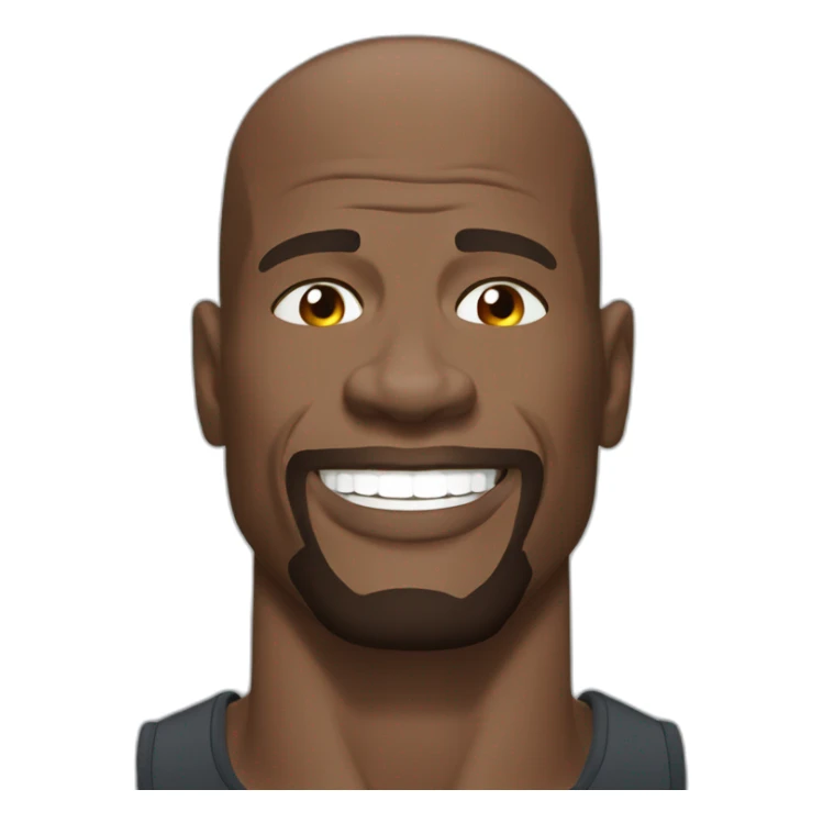 terry crews cartoon wearing henley sticker