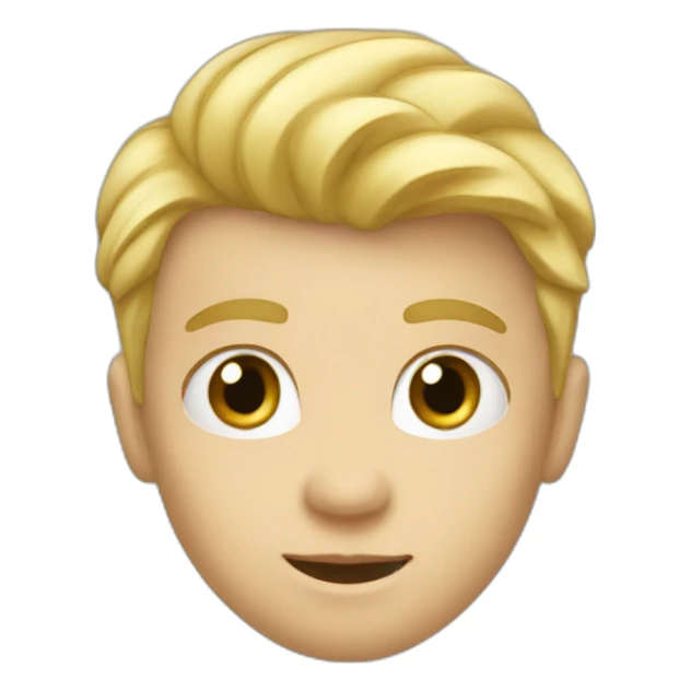 Petit garçon blond en tenu de foot sticker