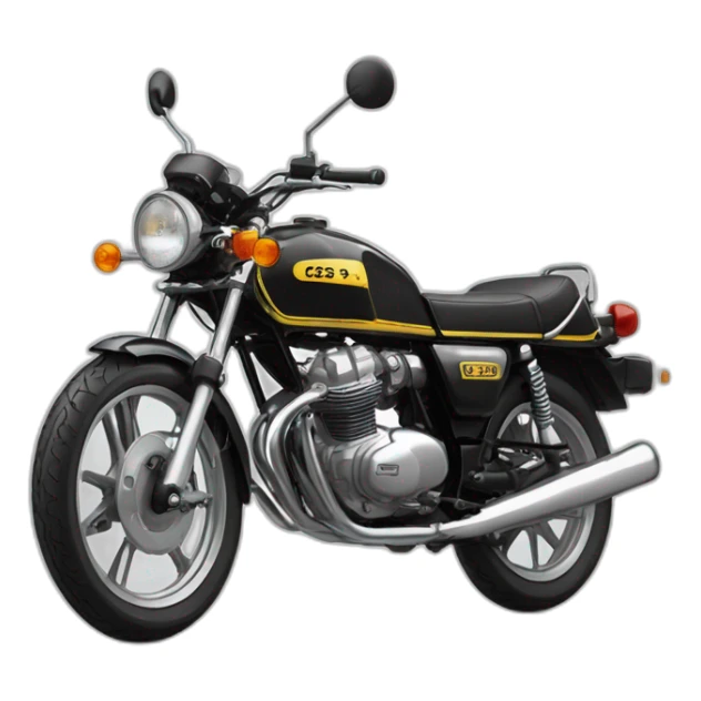 bike honda cb 250 sticker