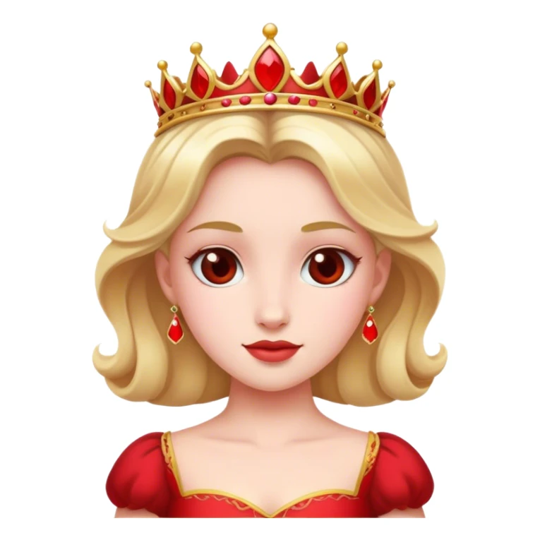 Princess With a Red Dress sticker