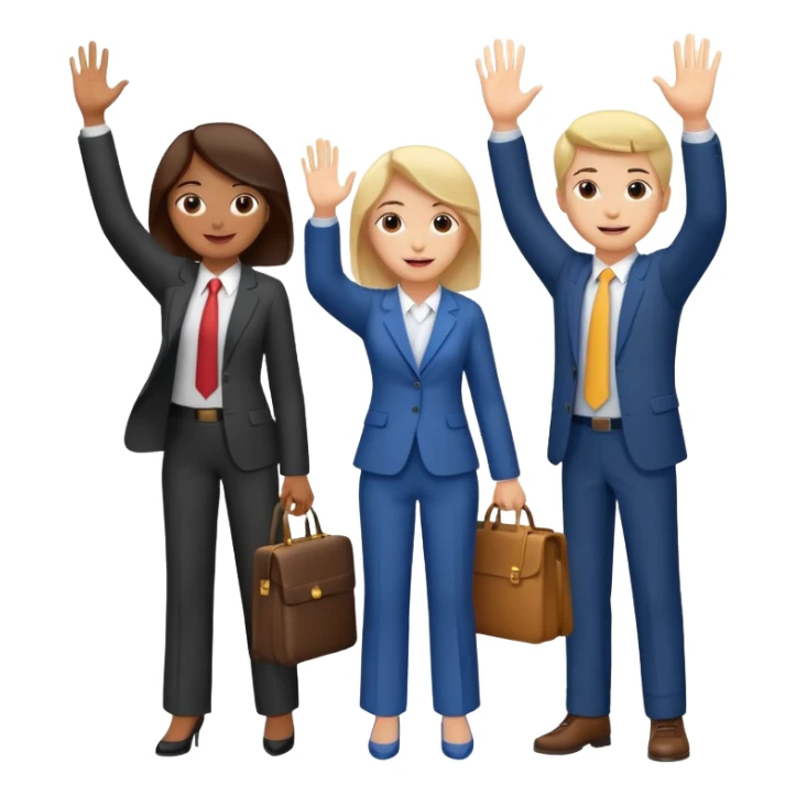 Please create an image of young people departing overseas for employment. sticker