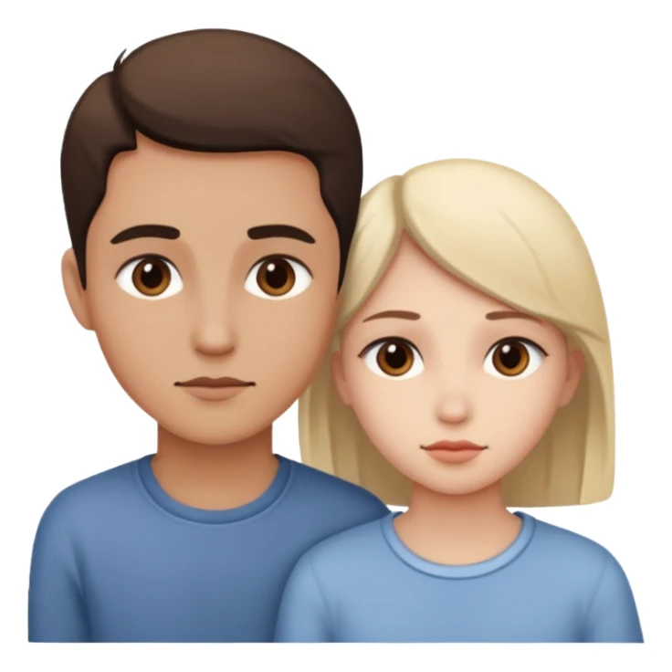 the duality of friendship: gentleness and cruelty sticker