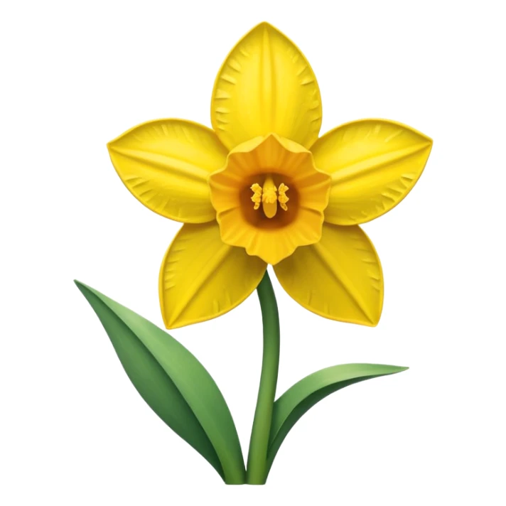 Daffodil sticker