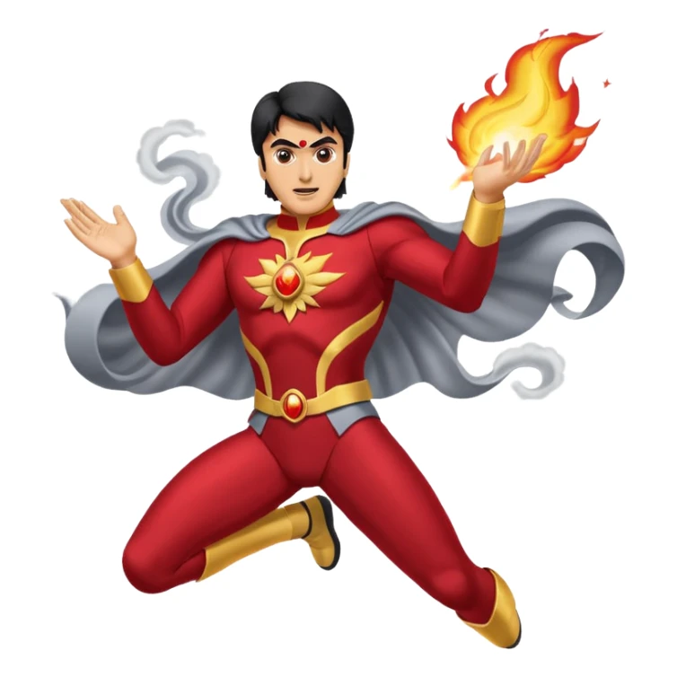 Shaktimaan farting sticker