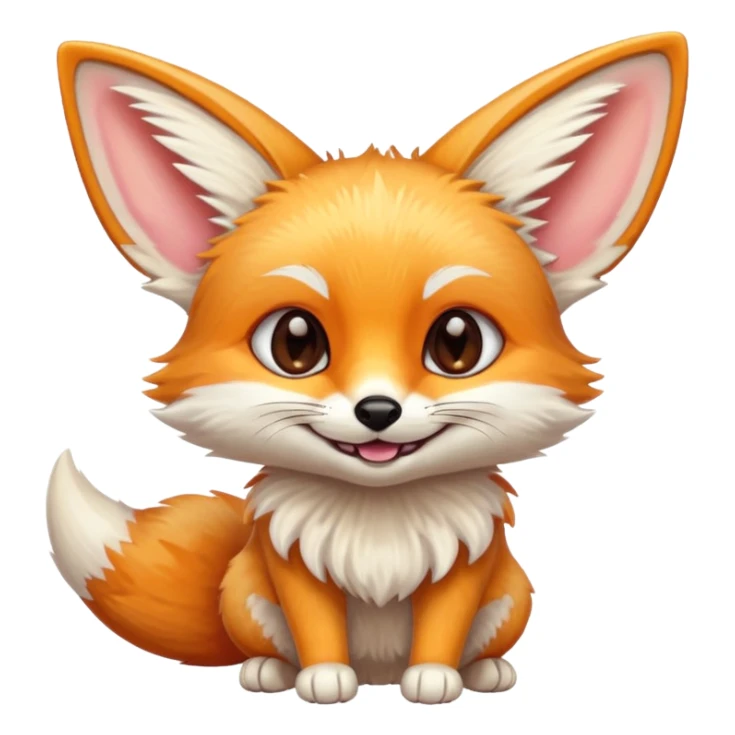 Fennec émojis  a inséré en clavierclavier sticker