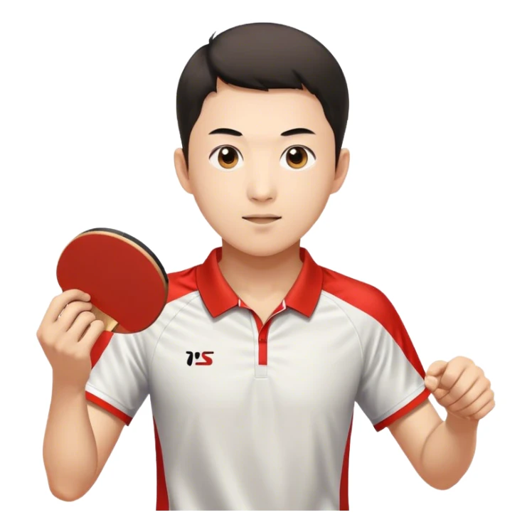 Zhendong Fan table tennis player sticker
