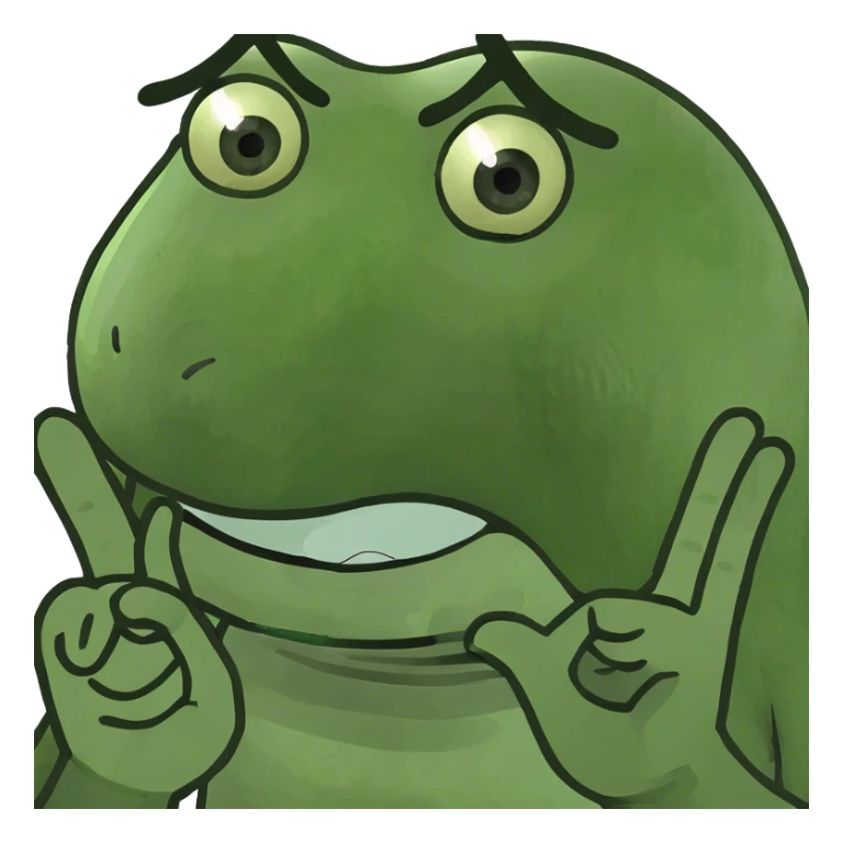 crying emoji (😭) with a hand implying to stop talking  sticker