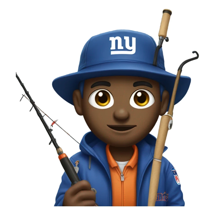 Flyfishing anesthesiologist who loves the New York giants  sticker
