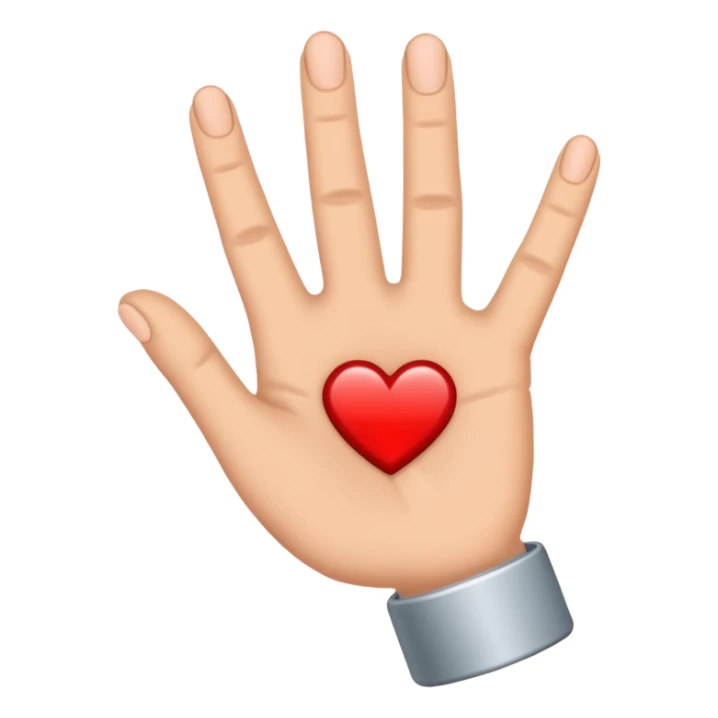 hand in Ich-Liebe-Dich-Geste aus metal sticker