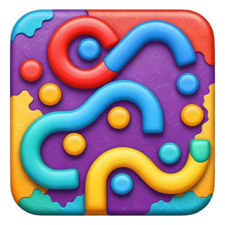 😈🫥 mélange sticker