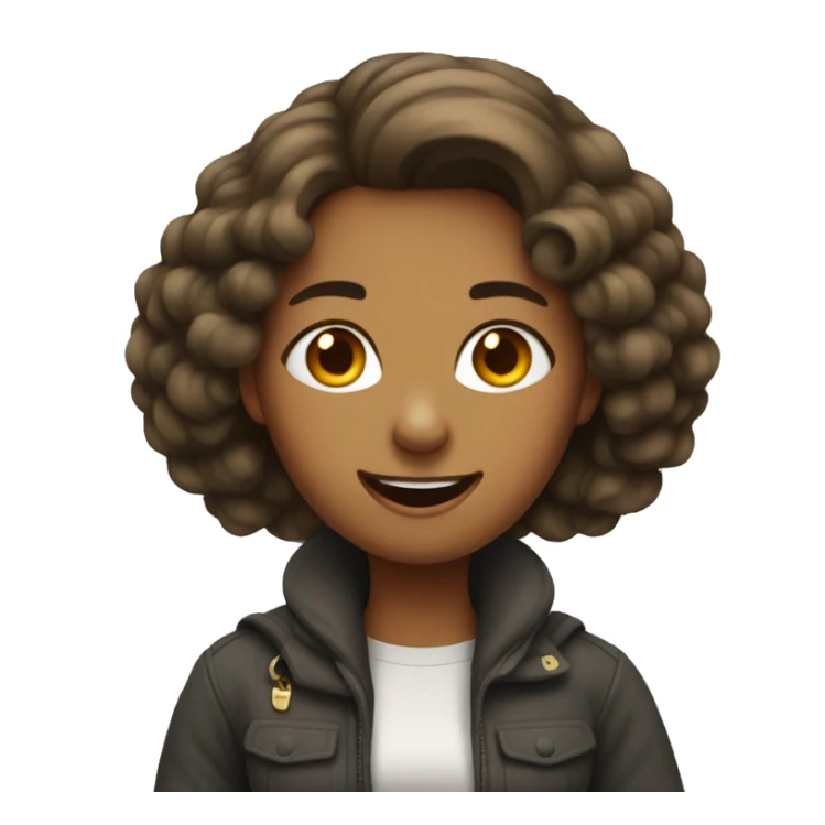 Woman saying okay sticker