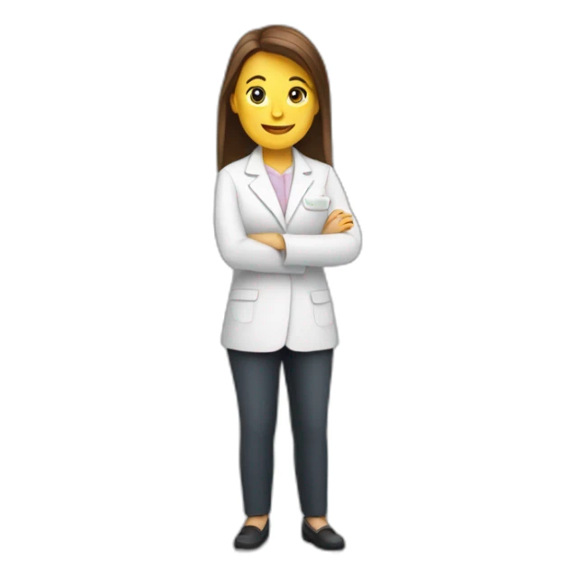 female life insurance advisor giving advice sticker