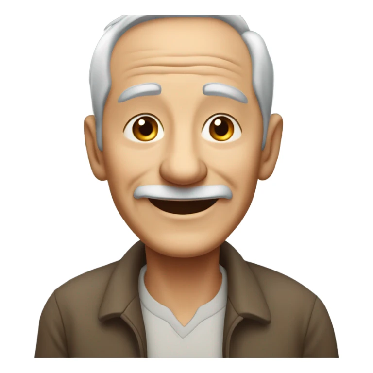 Old man inloce sticker