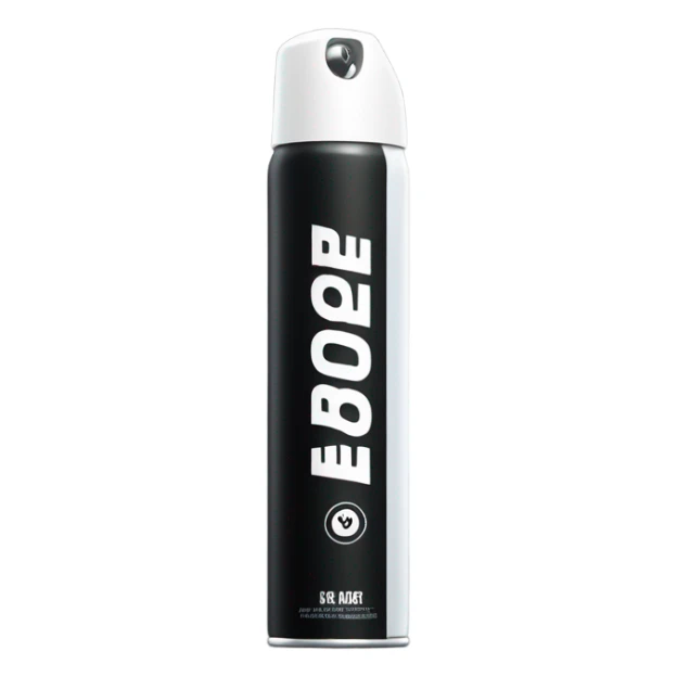 a spray can of deodorant AXE  sticker