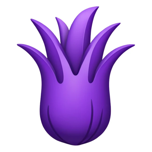 UBE root, simplified and bold, clean lines, looks like a brand logo sticker