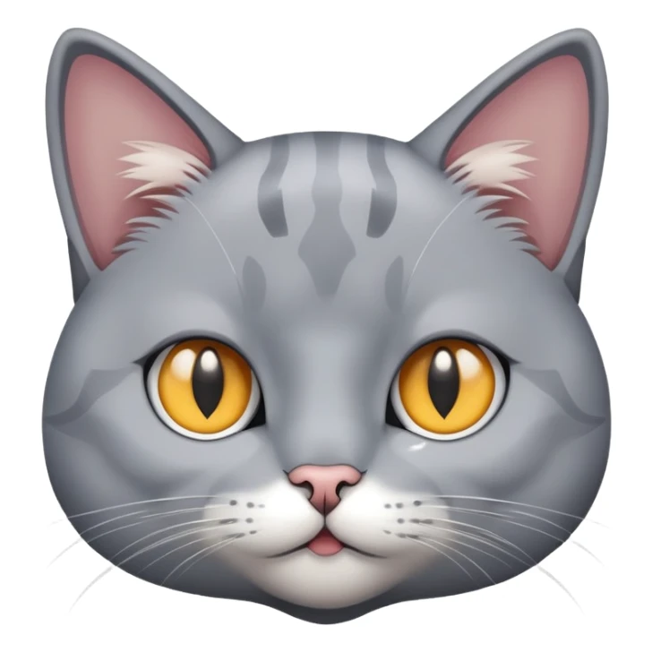 Cat with stars in his eyes sticker