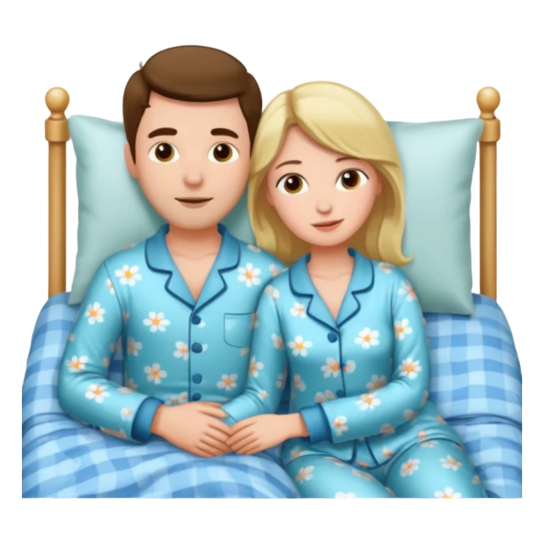 Mann und frau beim sex auf bett sticker