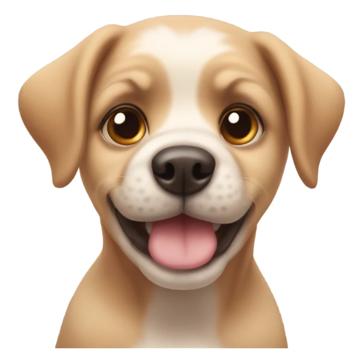 cute dog with the cutest puppy eyes  sticker