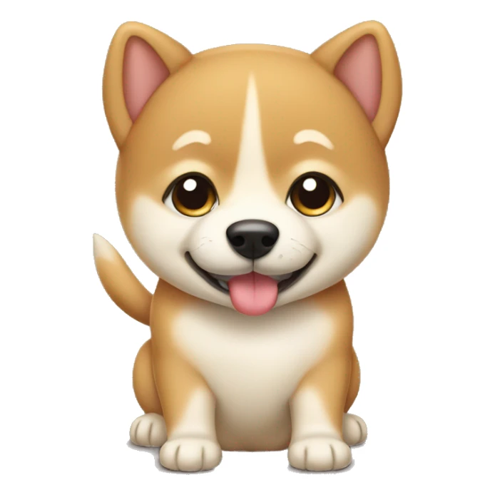 Shiba Inu puppy sticker