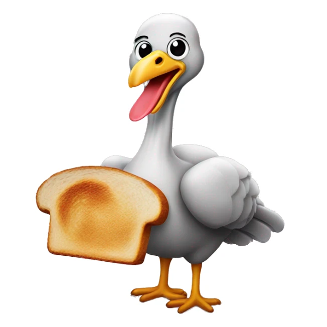 Turkey with Burnt toast and oyster sticker