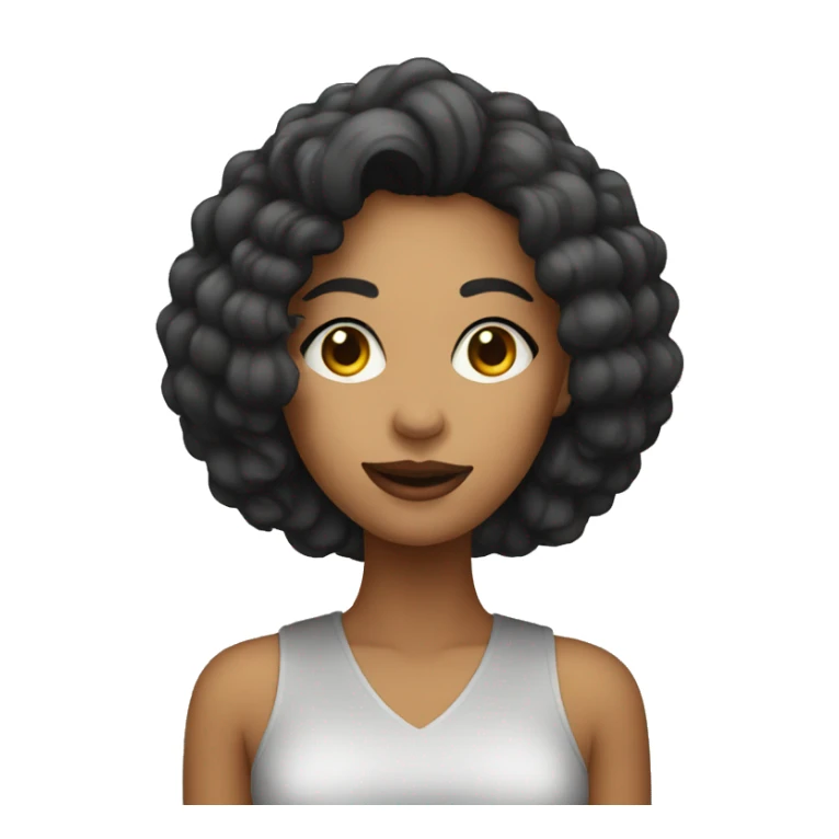 vocalist woman sticker