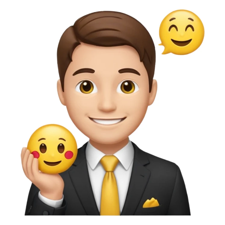 Make the greatest estate developers manhwa mc Lloyd emoji sticker