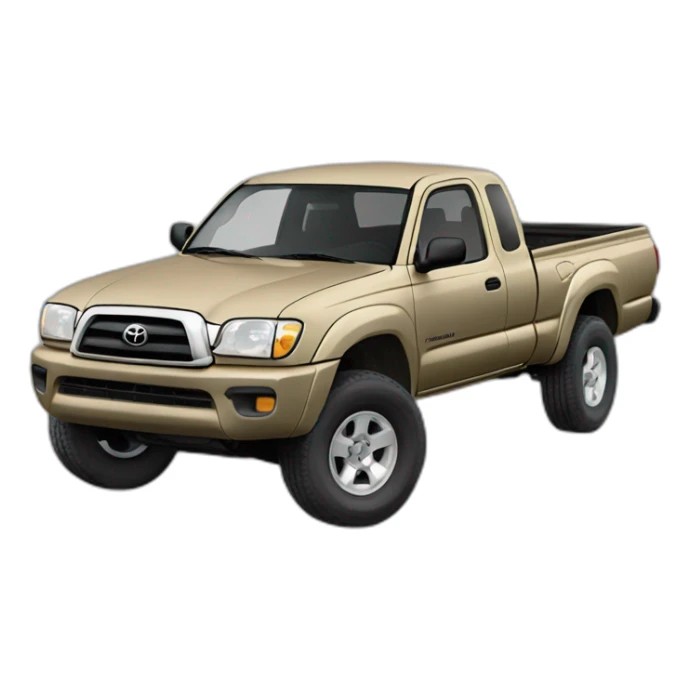 2003 Toyota Tacoma ext cab 2wd with sand paint sticker