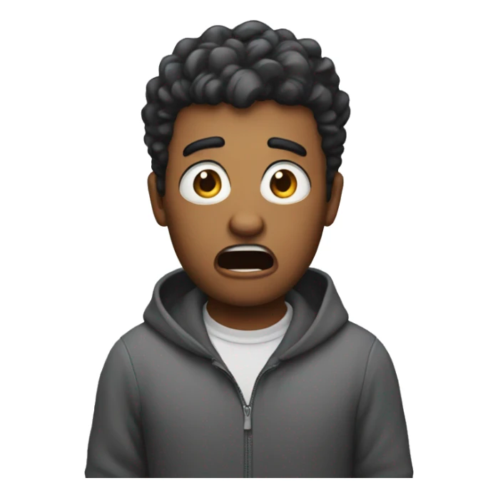 Someone who pretends to be in shock sticker