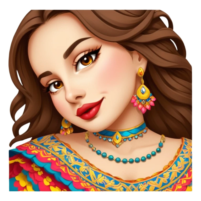 Folkloric Dancer sticker