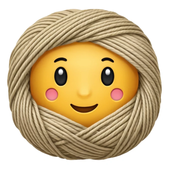 ball of yarn sticker