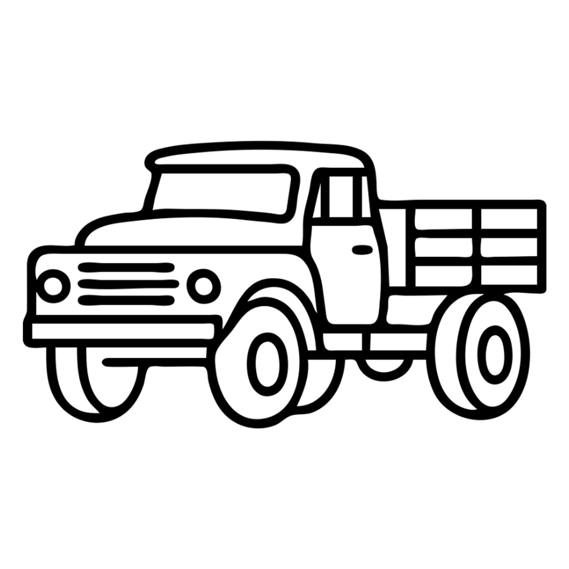 ZIL 130 truck, classic Russian military vehicle with distinctive cabin sticker