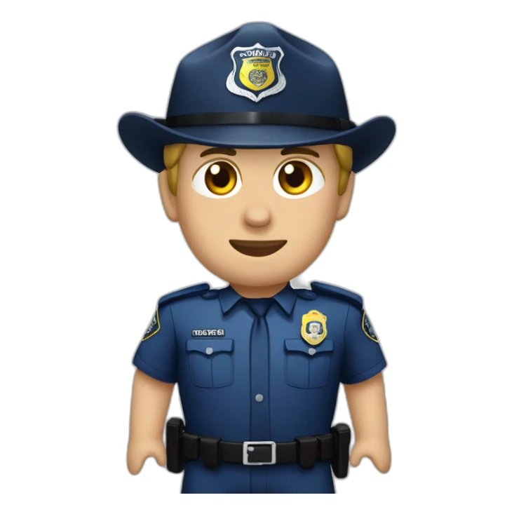 Cuerpo nacional de policia sticker