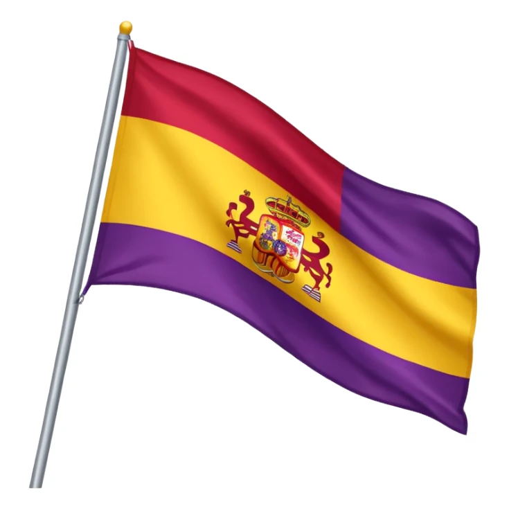 Bandera republicana española sticker