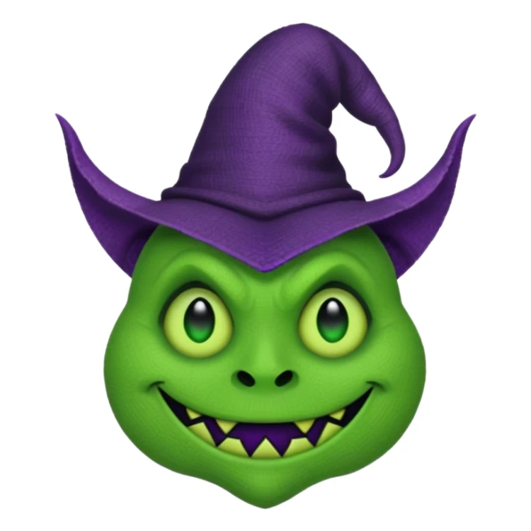 create Oogie boogie From nightmare before Christmas,maleficent and elphaba emoji from wicked. As Emojis that don’t already exists. sticker