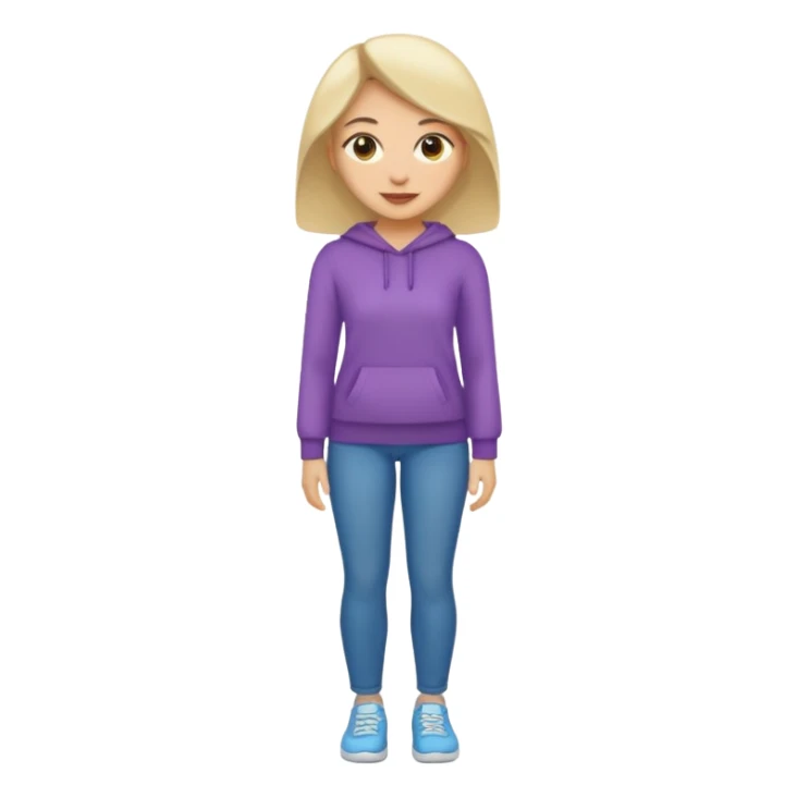 ligth woman full body sticker