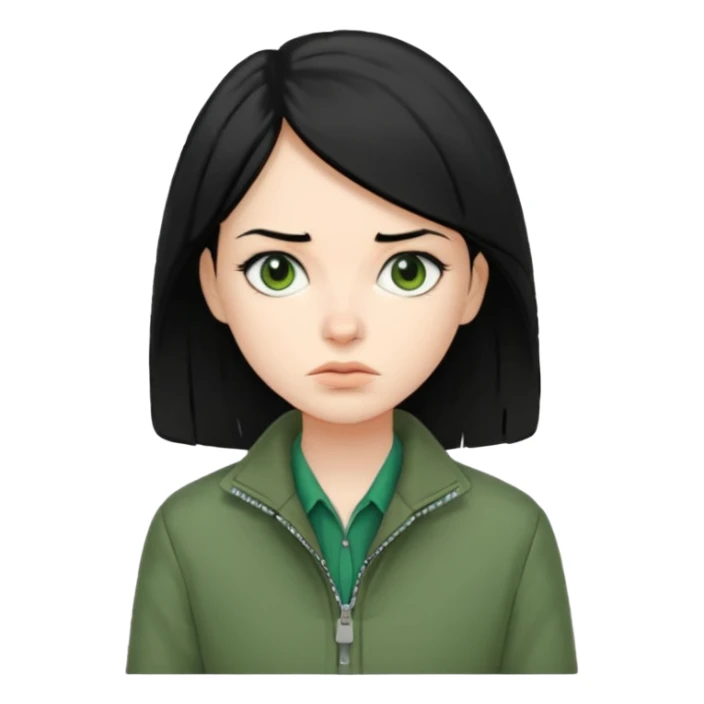 Daria the heroin from the MTV cartoon sticker