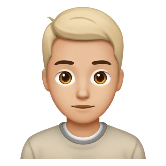 person with casual clothes sticker