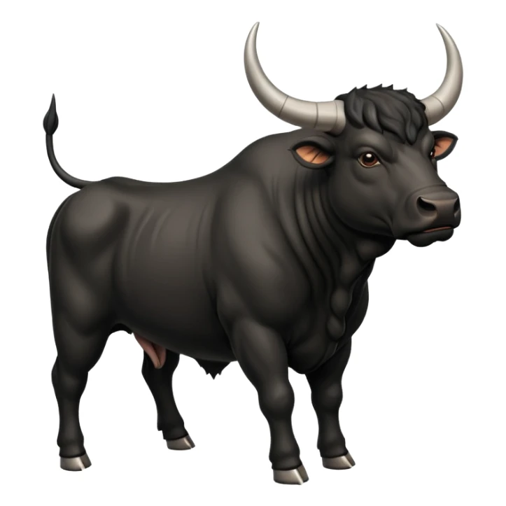 black bull sticker