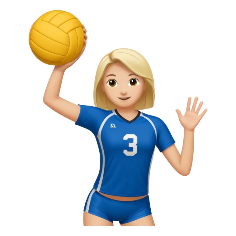 Erstelle das Logo von "VBC Studen", ein Volleyballclub aus Studen, BE, Schweiz, als Emoji. sticker