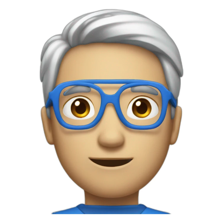 the number 1, not a person, just the number 1 in a blue box sticker