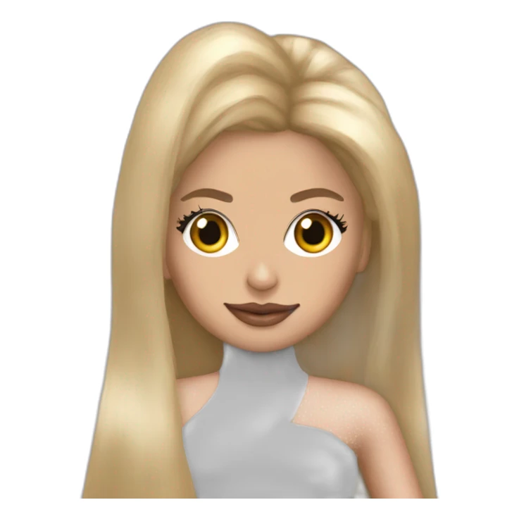Lady Gaga mixed with Ariana Grande sticker