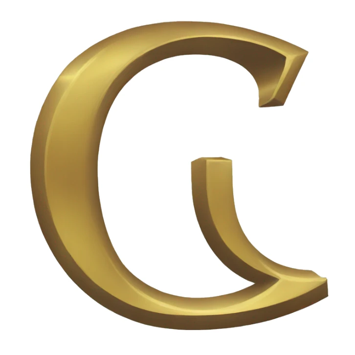 cd letter logo sticker