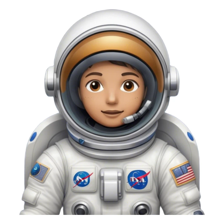 Cinematic Realistic mystery Astronaut visor down – A highly detailed depiction of an astronaut in a state-of-the-art space suit, floating weightlessly in the vast expanse of space. The reflective visor hides the face so we only see the reflection, while intricate suit details and soft lighting create an immersive sense of realism. sticker