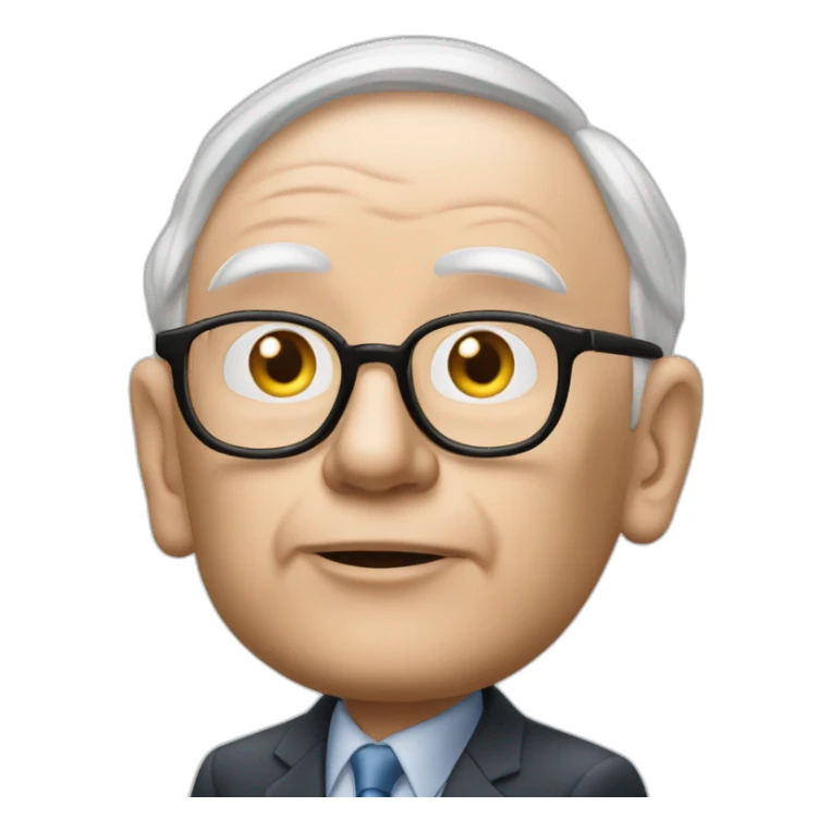 thinking real like 99 years old charlie munger with warren Buffett  sticker