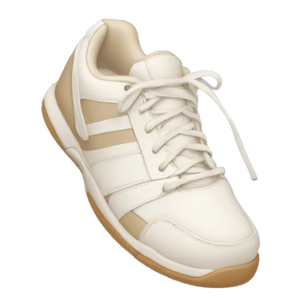 chunky white and beige tennis shoes sticker