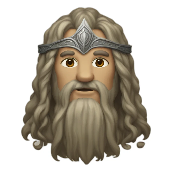 saurom lord of the rings sticker