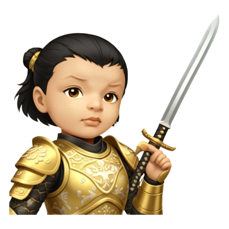 Golden Samurai sticker